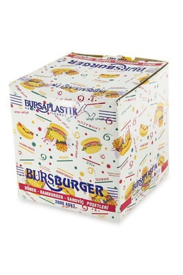 Bursaplastik Hamburger Poşeti 2000 Adet - 1