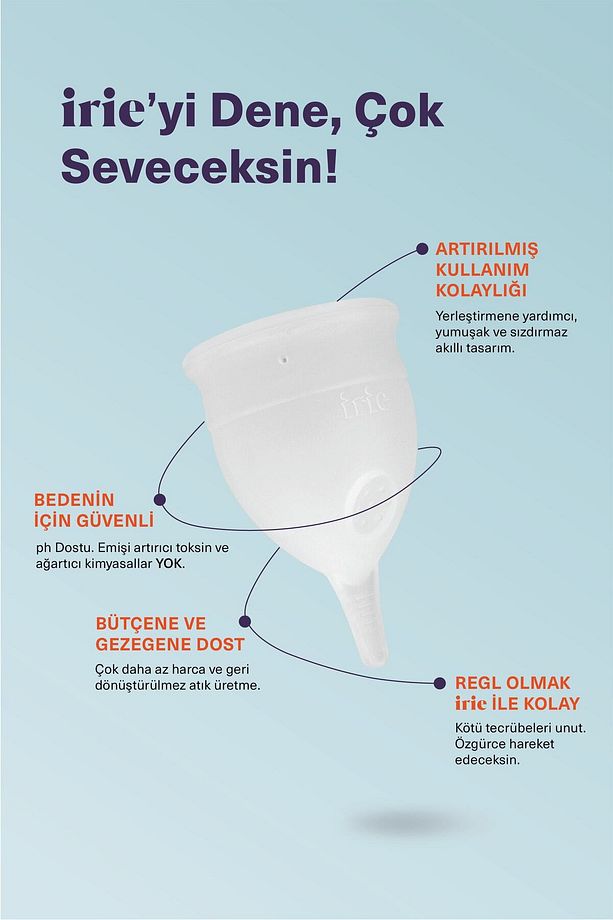 Adet Kabı Regl Kabı Menstrüel Kap [[regular Transparan]] + Temizleme Jeli + Intim Nemlendirme - 3