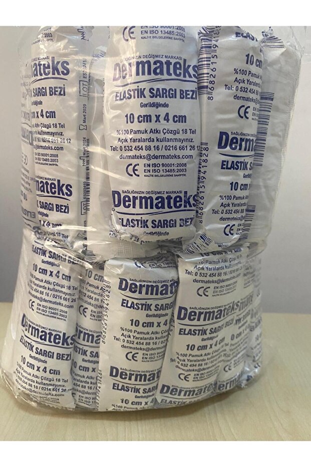 Elastik Sargı Bezi 10cmx4m 50'li Paket - 1