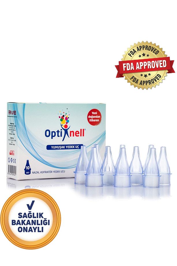 Bebek Otribebe Uyumlu Nazal Burun Aspiratörü Yedek Uç Skt: 07/2029 - 1