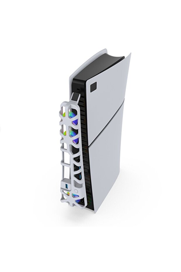 comse Ps5 Slim Disk Ps5 Slim Dijital Uyumlu Rgb Işıklı Soğutucu Fan Tp5-3538s