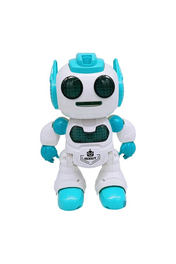 00507 UZAKTAN KUMANDALI PROGRAMLANABİLİR DİSK ATAN ŞARKI SÖYLEYEN YÜRÜYEN AKILLI ROBOT - 2