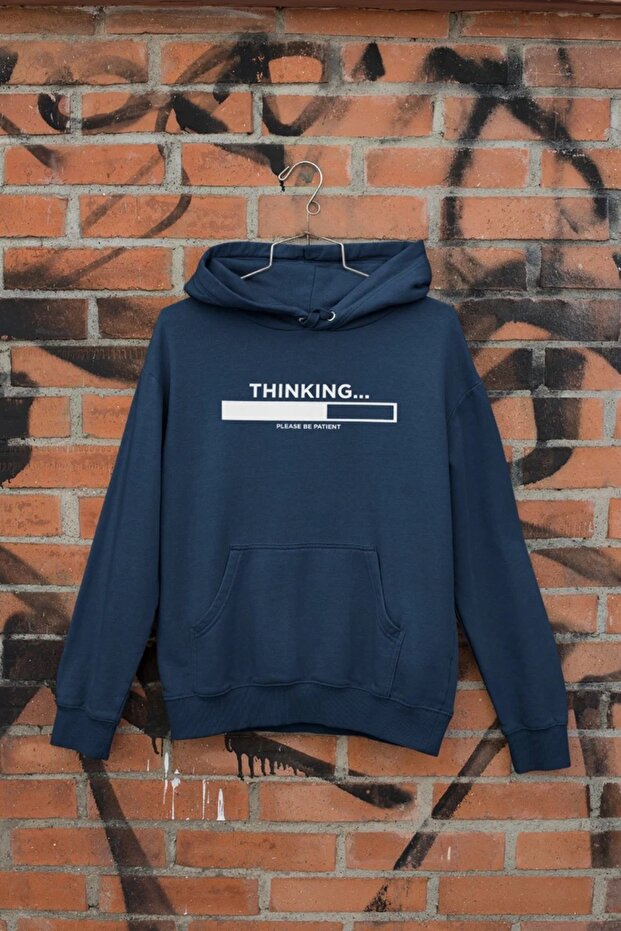 Unisex Printed Hooded Sweatshirt