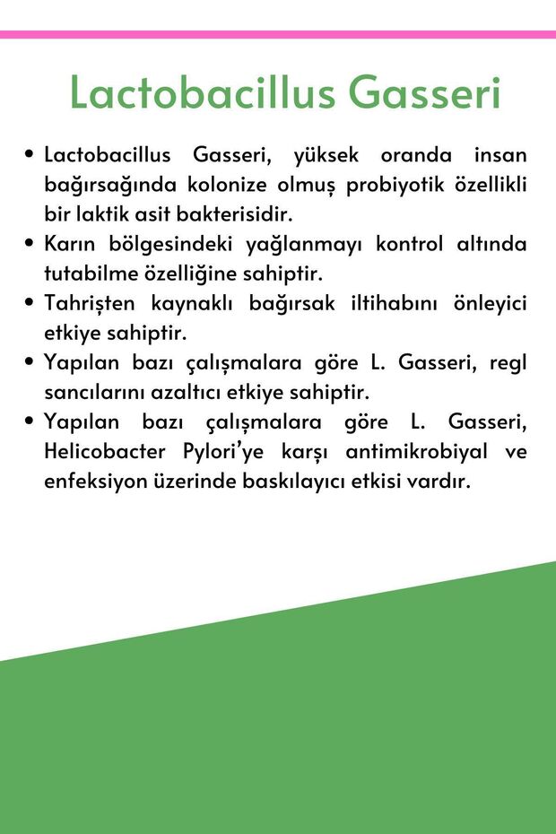Lactobacillus Gasseri 30 Kapsül - 2