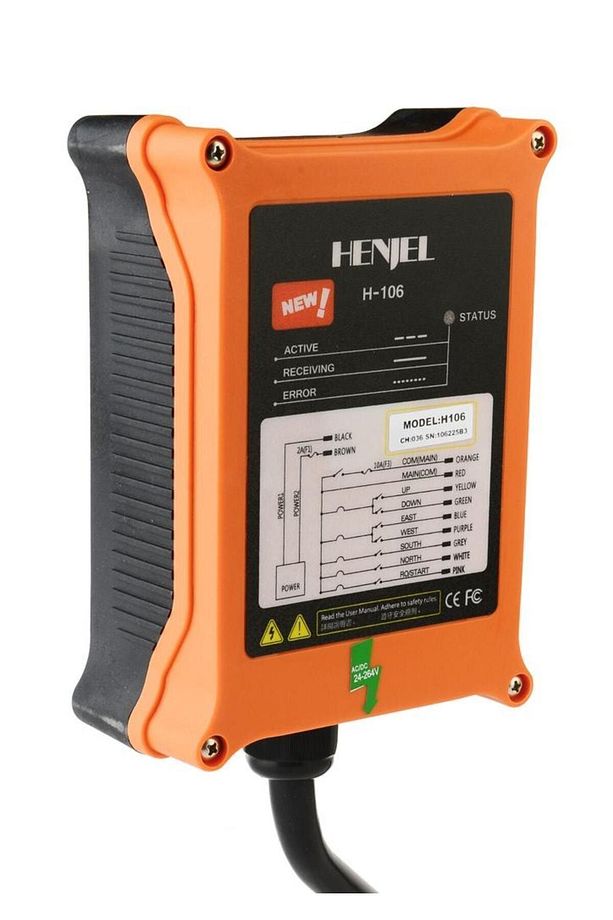 H106 6 Hareket Tek Hızlı Vinç Kumandası - 4