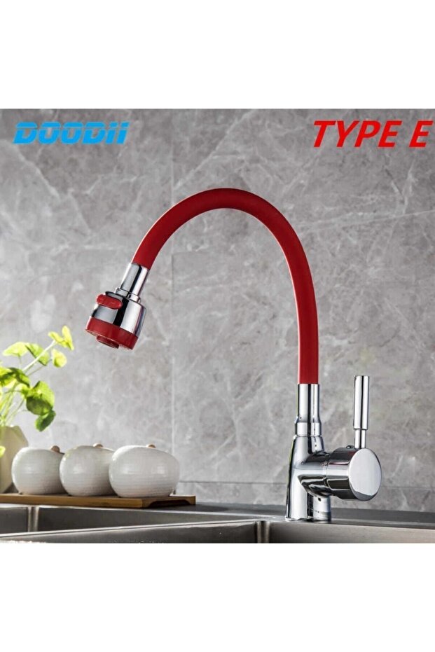 Dual Function Silicone Cup with Movable Head (red) - 1