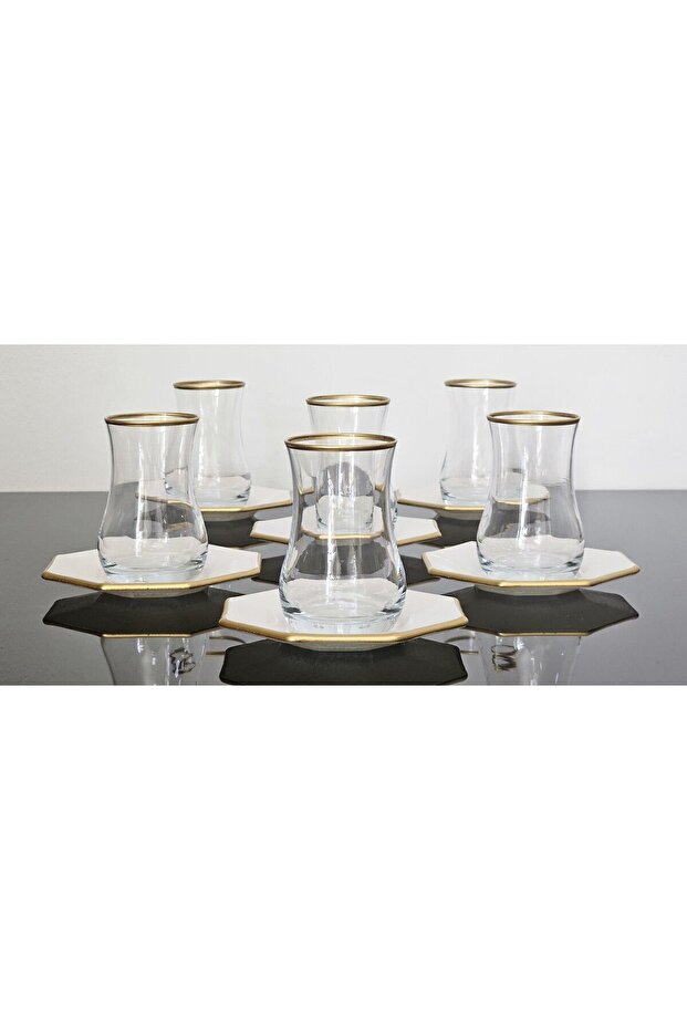 Çay Set 12 Parça Krem - 3