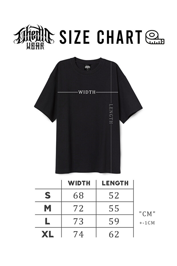 Oversize Red Basic Tshirt - 3