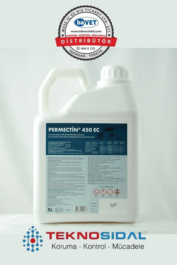 5 Litre Permectin 450 Ec Haşere Öldürücü - 1