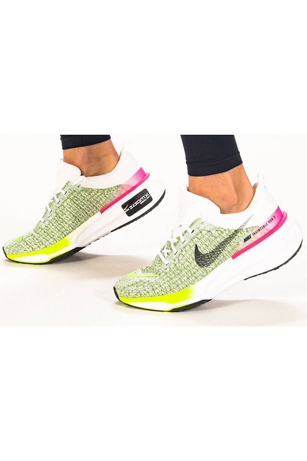 ZoomX Invincible Run Flyknit 3 'White Volt Hyper Pink' FN6821-100 - 7