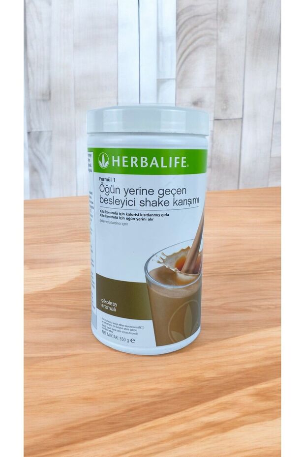 Formül 1 Öğün Yerine Geçen Besleyici Shake Karışımı Çikolata Aromalı 550 gr - 1