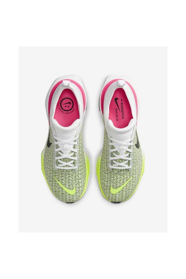 ZoomX Invincible Run Flyknit 3 'White Volt Hyper Pink' FN6821-100 - 4
