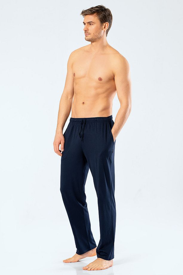 2171 Erkek Modal Pantalon Tek Alt - Lacivert - 3