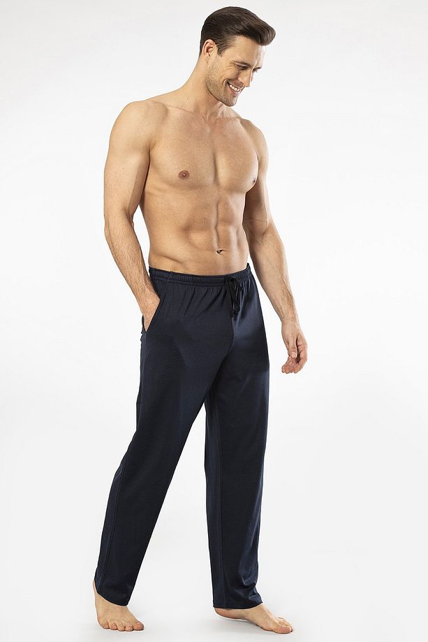2171 Erkek Modal Pantalon Tek Alt - Lacivert - 2