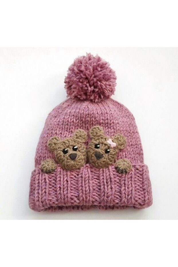 Hand Knitted Children's Beret