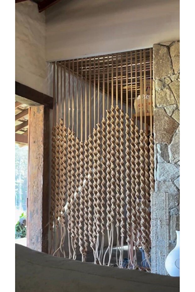 Modern Makrome Dekoratif Perde - 3