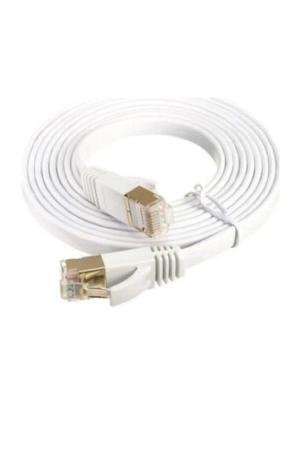 4964 15 Metre Cat7 Ethernet Rj45 600mhz 10gbps Modem Internet Kablosu 15 Metre - 1