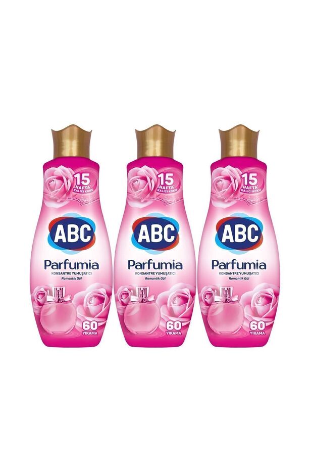 Parfumia Konsantre Çamaşır Yumuşatıcısı Romantik Gül 3 X 1440 ml - 2