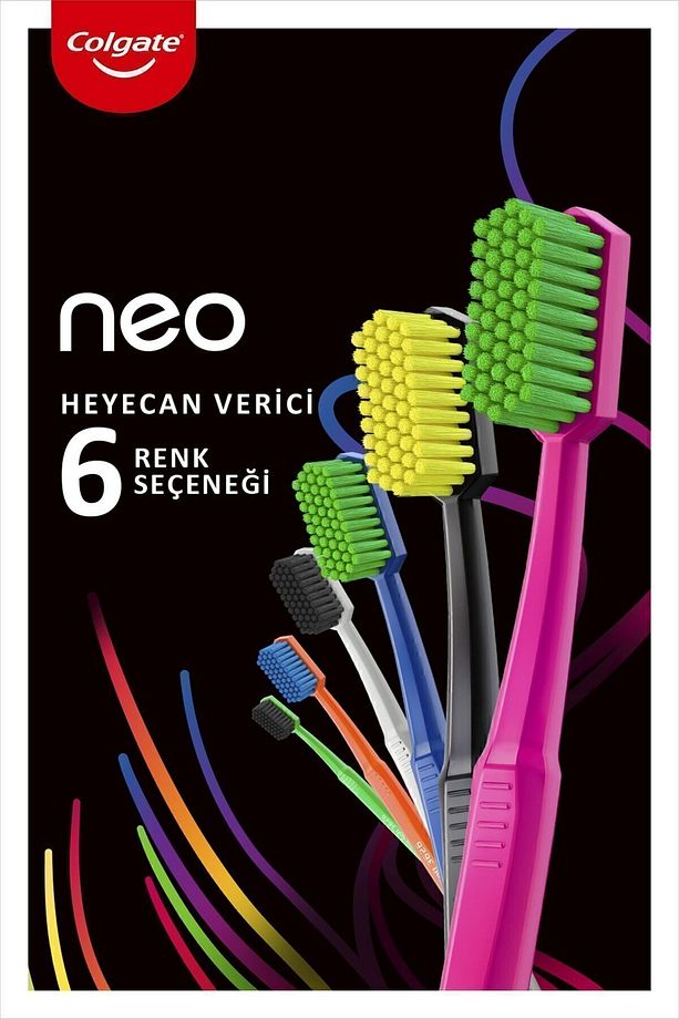 Neo Tekli Orta Diş Fırçası X2 Adet - 4