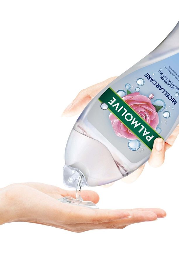 Micellar Care Gül Özlü Micellar Su ile Banyo ve Duş Jeli 500 ml x 2 Adet + Duş Lifi Hediye - 3