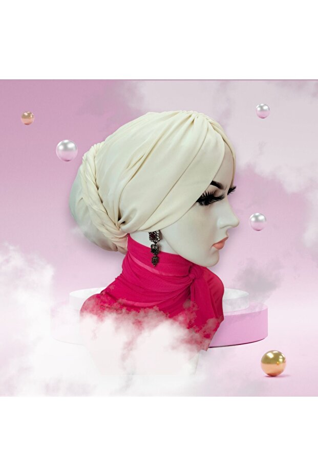 Tesettur hazır bone - 1