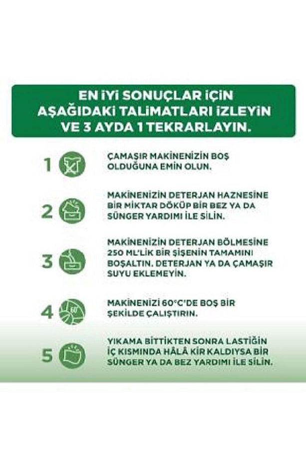Çamaşır Makinesi Temizleyicisi Çam ve Okaliptus Ferahlığı 2x250 ml - 6