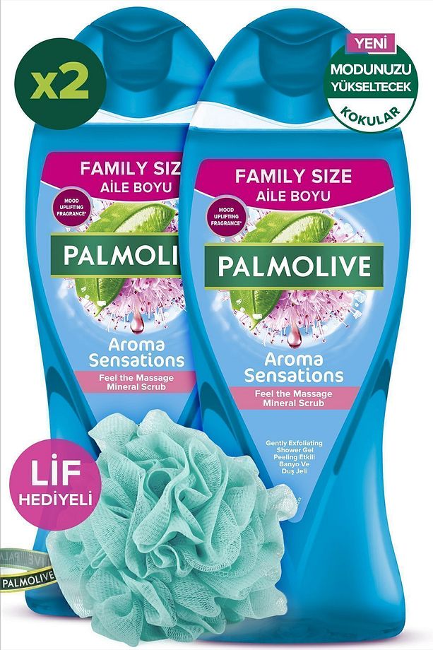 Aroma Sensations Feel The Massage Banyo Ve Duş Jeli 750 ml X2 Adet + Duş Lifi Hediye - 8