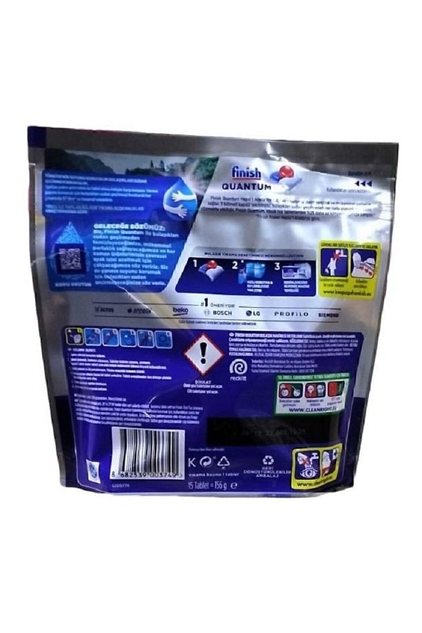 Quantum Hepsi Bir Arada 15 Tablet Bulaşık Makinesi Deterjanı - 2