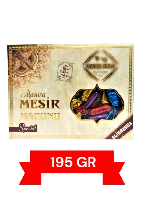 Manisa Mesir Macunu Glikozsuz 195 gr - 1