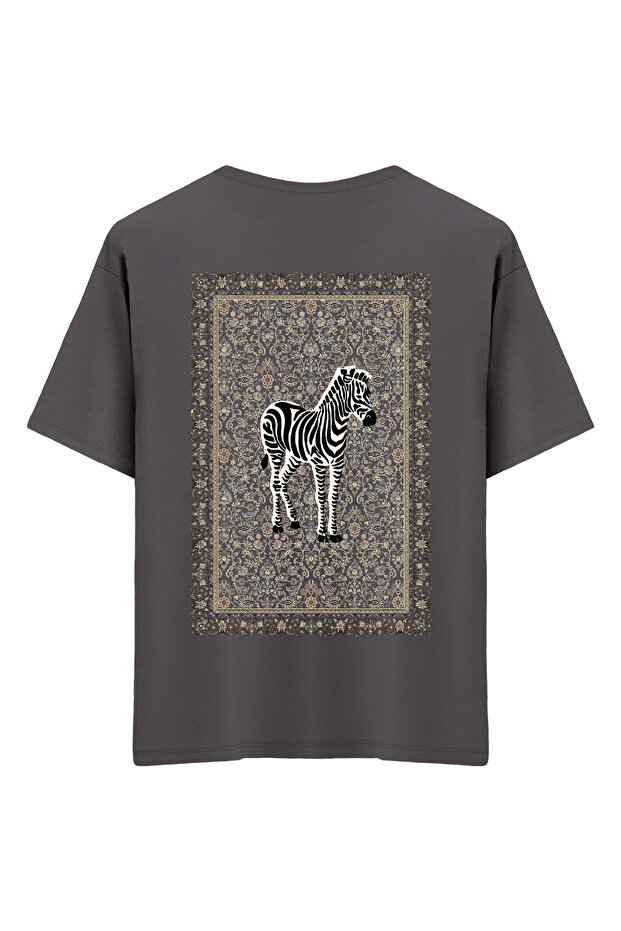 Unisex Zebra - Μπλουζάκι Oversize - 1