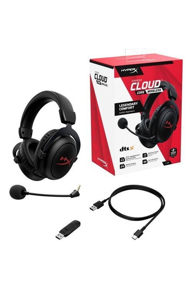 Cloud Core Wireless + DTS Headphone:X Gaming Kulaklık 4P5D5AA HHSC1C-CG-BK/G - 4