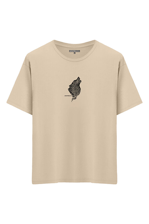 Unisex Wolf - Μπλουζάκι Oversize - 1
