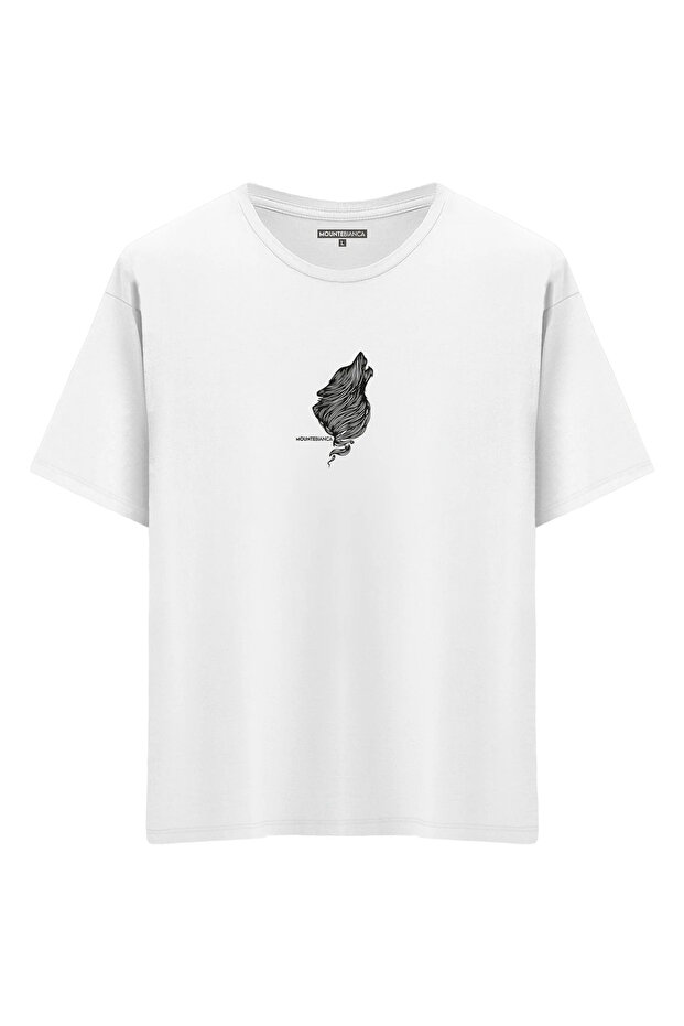 Unisex Wolf - Μπλουζάκι Oversize - 1
