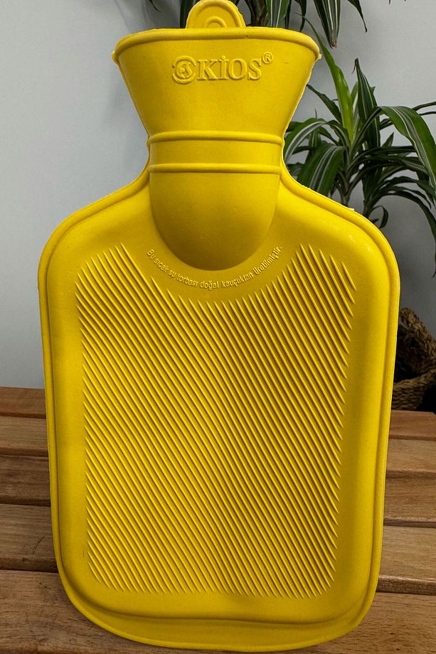 Sarı Çocuk Sıcak Su Torbası Termofor 750 ml - 1