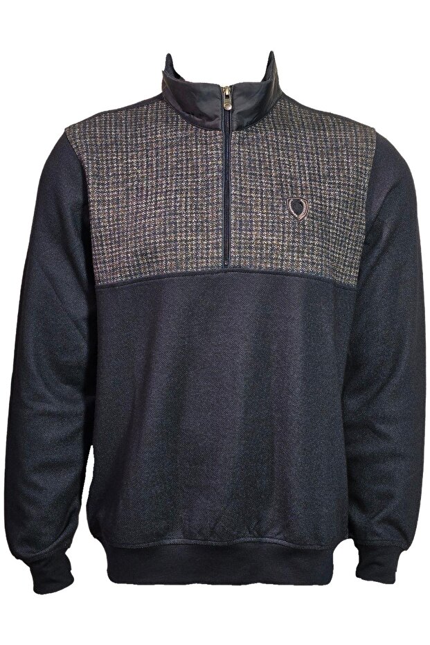 3319202 Erkek Sweatshirt Navy - 1