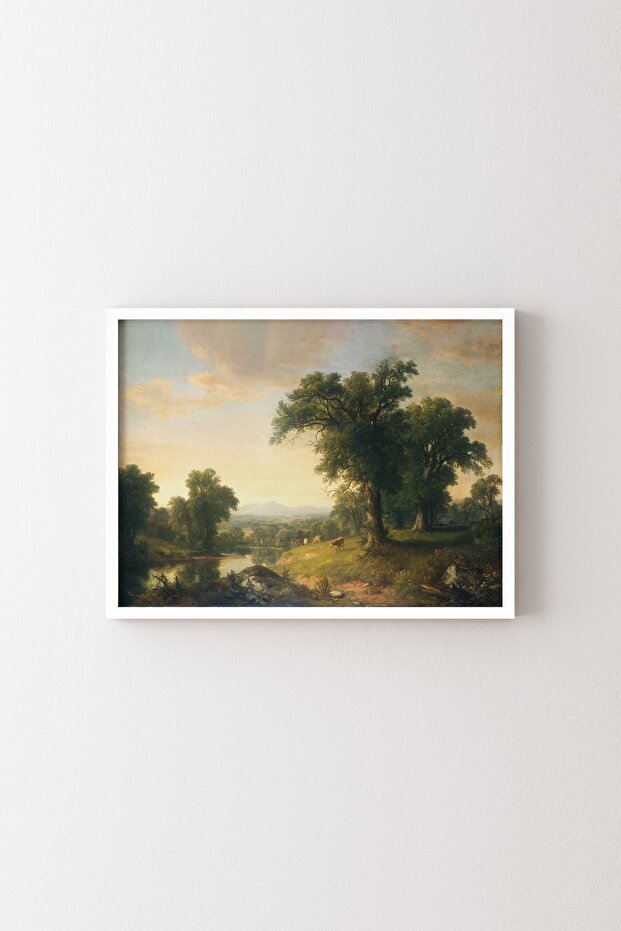 White Frame Landscape