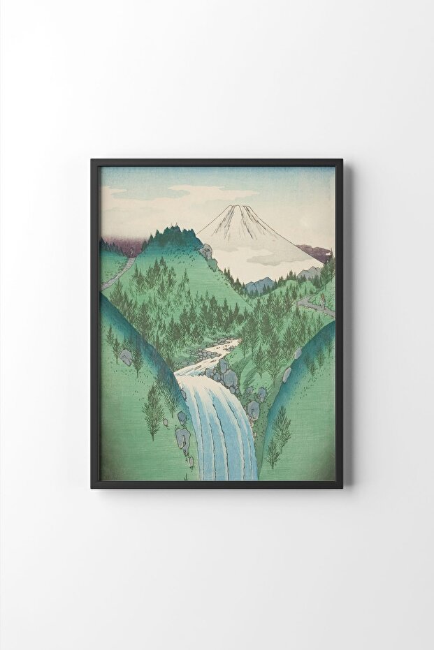 Mount Fuji - Black Frame