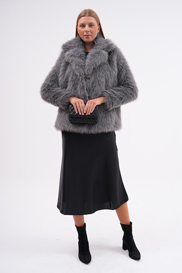 Fur Collar Jacket - 3