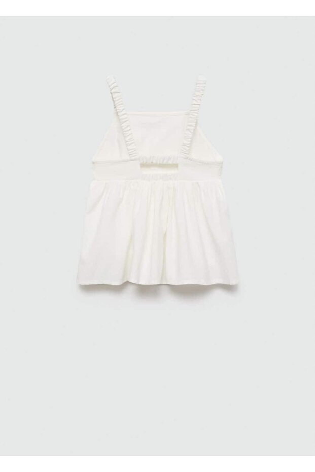 Askılı Keten Bluz - 2