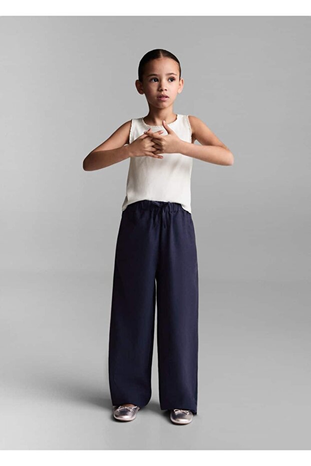 Askılı Fitilli Tişört - 2