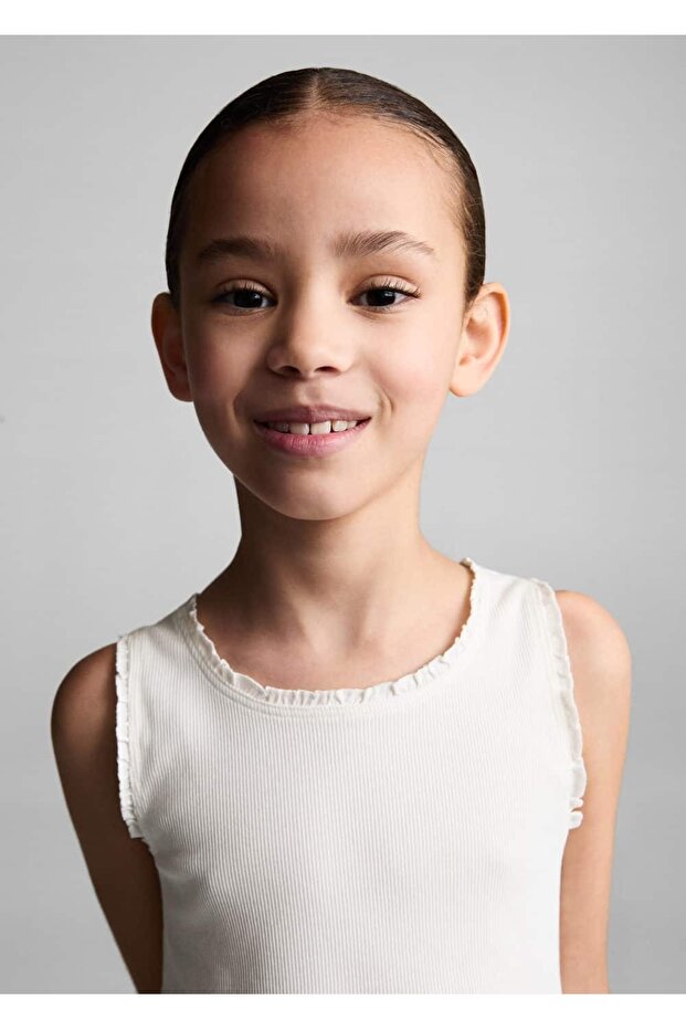 Askılı Fitilli Tişört - 5