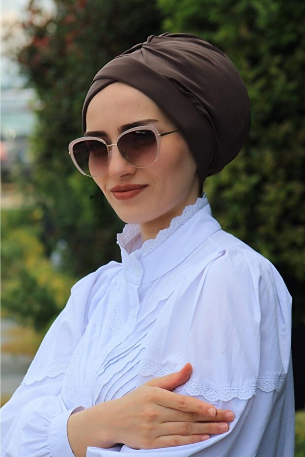 غطاء رأس متقاطع عملي ذو رؤية داكنة - 2