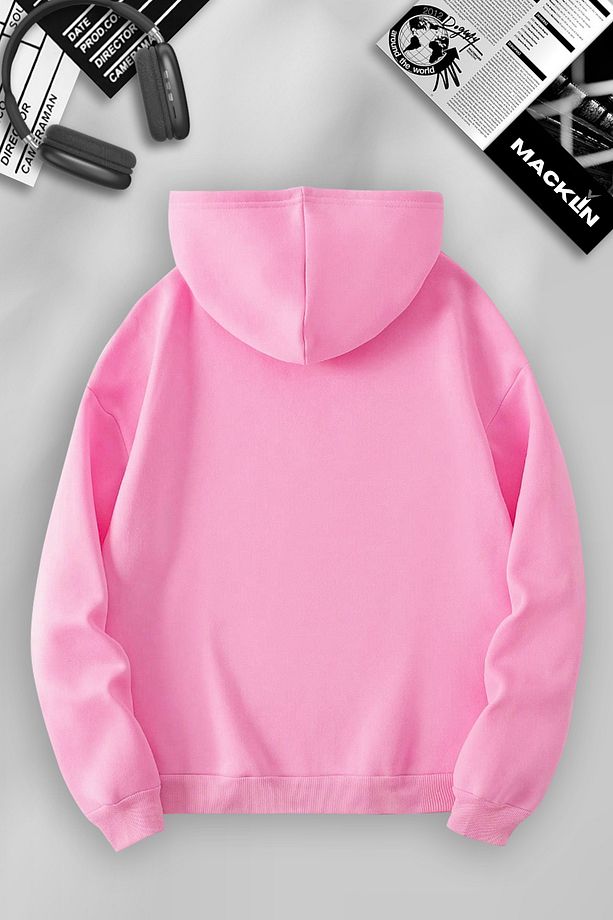 Sevgili Çift Kombin Spiderman ve Hello Kitty Baskılı Kapüşonlu Sweatshirt ve Jogger Eşofman Altı 4lü - 4