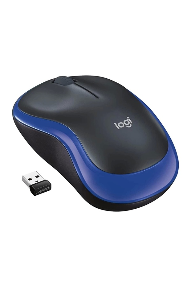 Logıtech M185 Mavi Kablosuz Mouse - 1