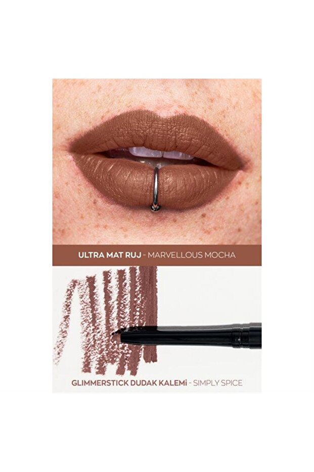 Glimmerstick Dudak Kalemi .simply Spice - 4