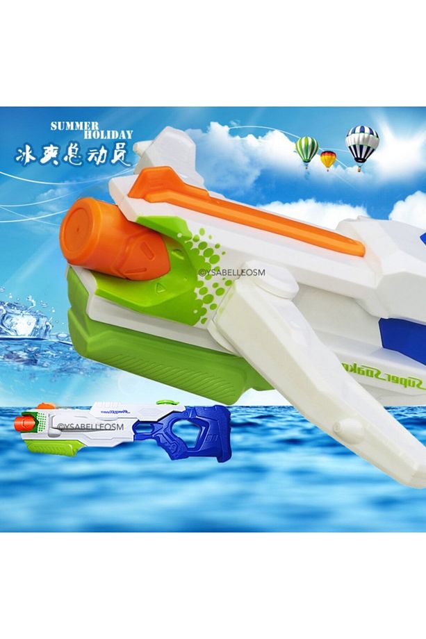 Es959a Steady Stream Water Combat Su Tabancası & Su Pompası 3 Başlıklı Tri-strike Dev Boy - 3