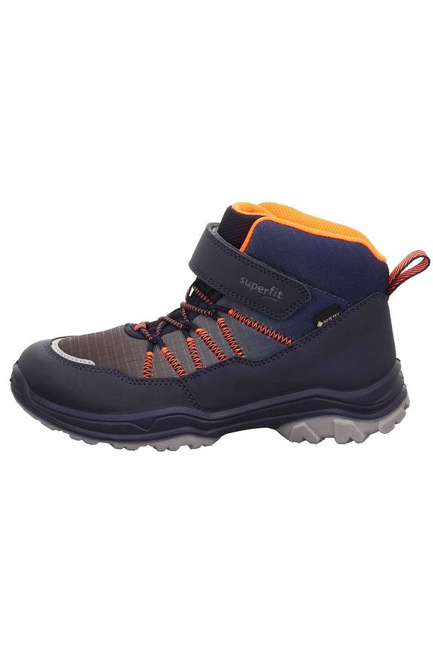 Gore-Tex Su Geçirmez Çocuk Bot Lacivert Turuncu 1-000055-8000 - 1
