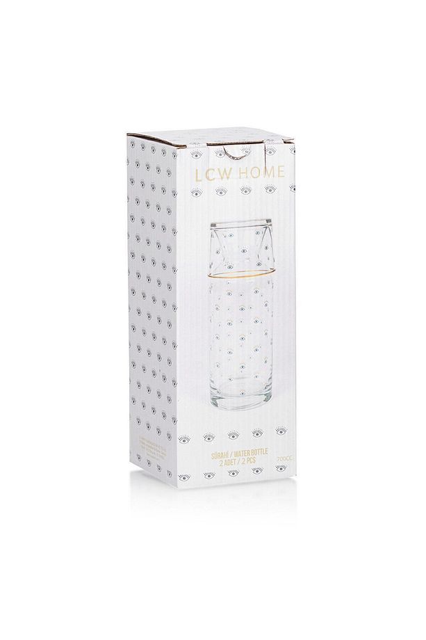 LCW HOME Göz Baskılı Cam Sürahi 700 Ml - 3