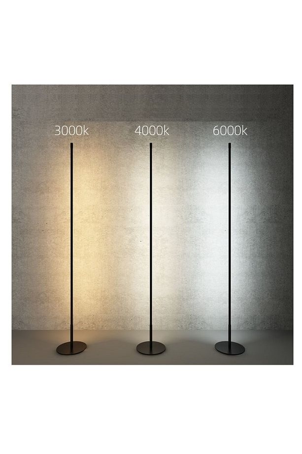 Dekoratif Köşe Premium Led Lambader 3000k Gün Işığı Ayaklı Led Işık Lambader - 4
