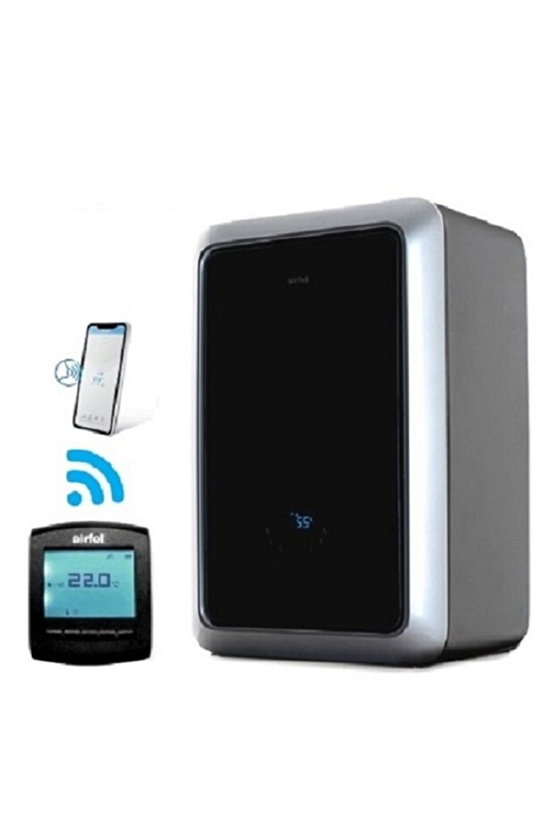 Airfel Maestro SMART Premix 24 Kw Tam Yoğuşmalı Kombi (Wifi'li ODA TERMOSTADI ve BACA Dahil)